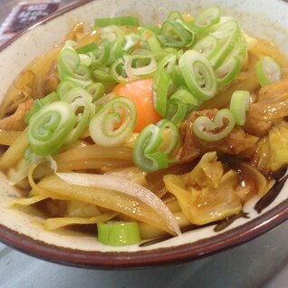 ☆簡単☆野菜たっぷりカレー南蛮うどん